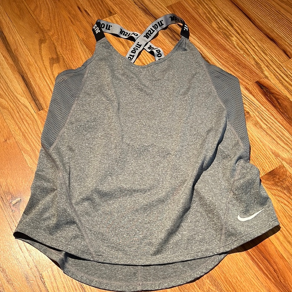 Gray Nike tank top. Dri fit. Size small perfect